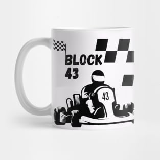 Racing Block 43 Mug